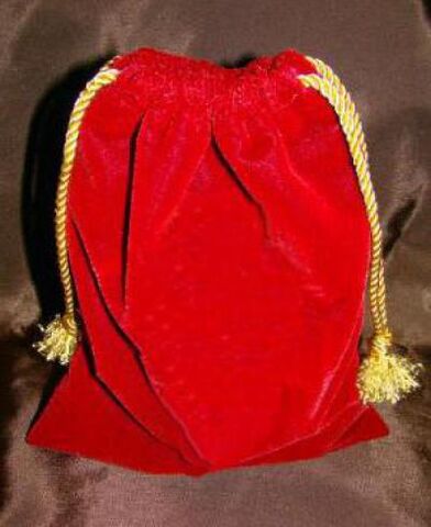 red purse to attract money